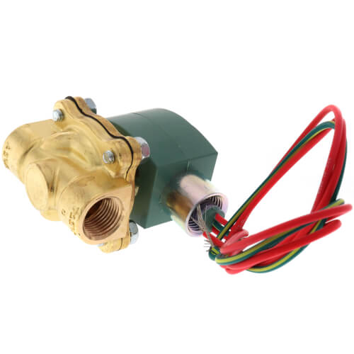 1/2" Normally Closed, 2-Way Pilot Operated Solenoid Valve, 4 Cv (12VDC) {hard wired} 1/2" Normally Closed, 2-Way Pilot Operated Solenoid Valve, 4 Cv (12VDC) {hard wired}