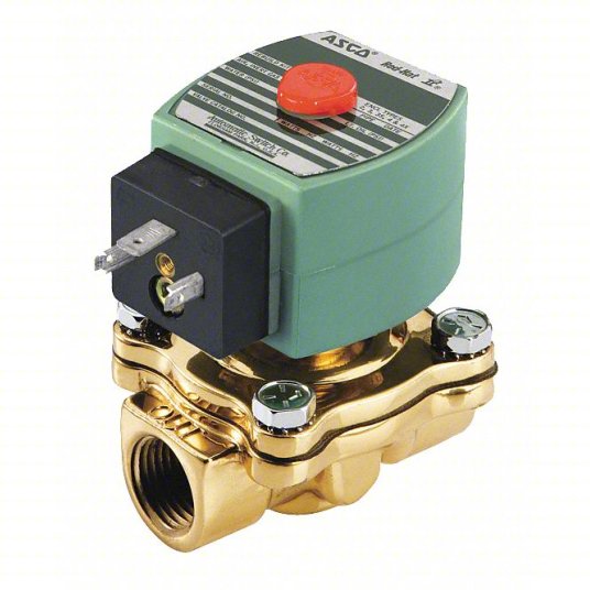 1/2" Normally Closed, 2-Way Pilot Operated Solenoid Valve, 4 Cv (12VDC) {plug} 1/2" Normally Closed, 2-Way Pilot Operated Solenoid Valve, 4 Cv (12VDC) {plug}