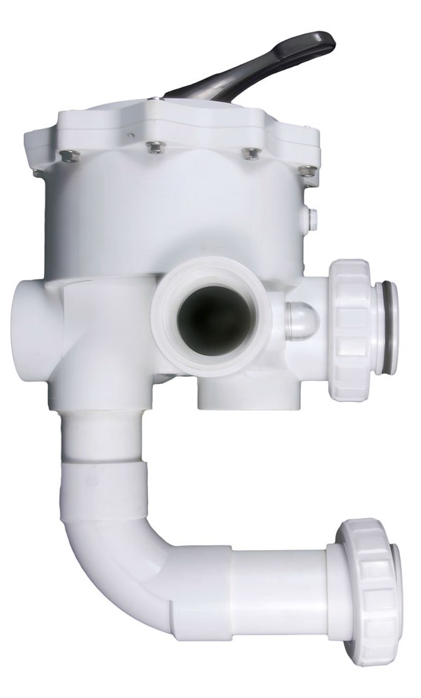 Multi-Port 2" FPT Valve White S/M Sand Multi-Port 2" FPT Valve White S/M Sand