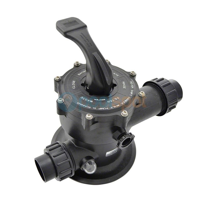 Multiport Valve, Top Mount, Clamp Style, 1.5" half-unions, for Exotuf E500 and E600, 6" neck, 