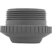 1.5" MPT Gray Hydrostream Fitting with 0.5" Opening - 25552-201-000