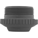 1.5" MPT Gray Hydrostream Fitting with 3/4" Opening - 25552-301-000