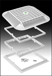 16 x 16 retrofit to 12" x 12" Square Anti-entrapment 16 x 16 retrofit to 12" x 12" Square Anti-entrapment