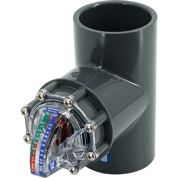 Flowvis Flow Meter Tee Body Style For 3 And 4 Pipe Sizes