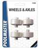 Flex Vacuum ABS Wheels / Axel Set Vacuum parts, Wheels, Axel Set, Pool Cleaners, Pool Vacuums, Pool Supplies